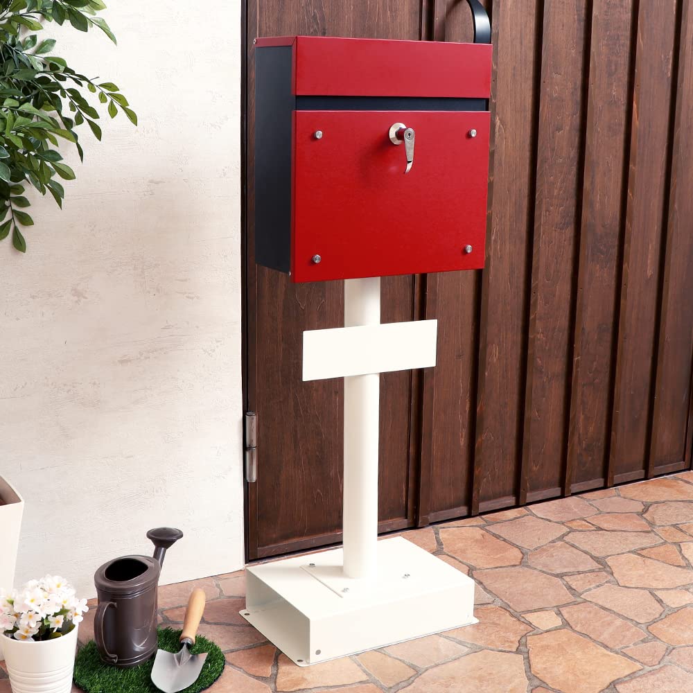 Amazon.co.jp: ヤマソロ ポスト スタンドポスト スタンド付き 置き型